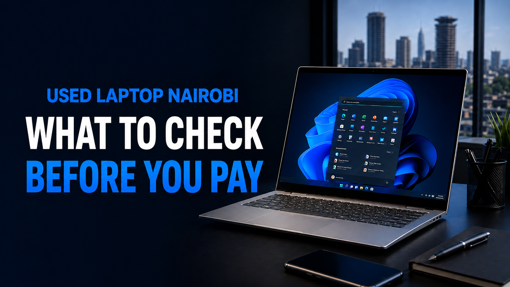 USED LAPTOP NAIROBI GUIDE: WHAT TO CHECK BEFORE YOU PAY