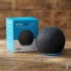 Amazon ECHO DOT 5TH GEN (2022) | Charcoal Black | Bigger Sound & Deeper BASS | Temperature Sensor | Motion Detection | EERO Wi-Fi Extender | Alexa Smart Speaker image 1