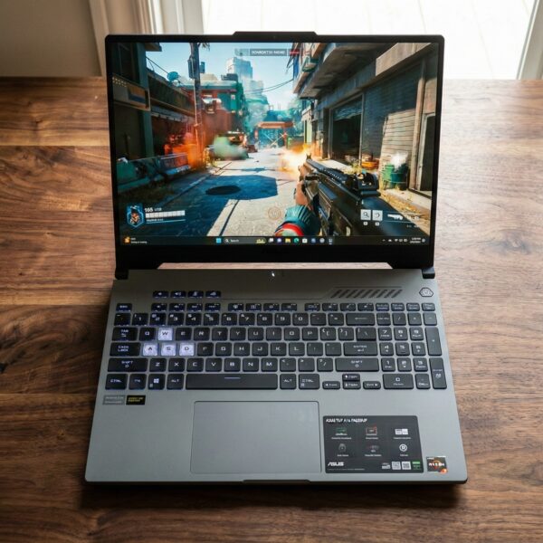 ASUS TUF GAMING A16 FA608UP AMD RYZEN 9 270 32GB DDR5 RAM 1TB PCIE 4.0 NVME SSD 16 INCH WQXGA IPS DISPLAY NVIDIA GEFORCE RTX 5070 8GB 2025 GAMING LAPTOP FOR AAA GAMING 3D RENDERING VIDEO EDITING AND STREAMING