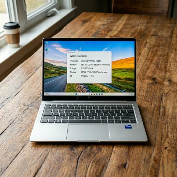 HP OMNIBOOK ULTRA FLIP 14-FH0033DX | AI BUSINESS LAPTOP | INTEL CORE ULTRA 9 288V | 32GB LPDDR5X RAM | 2TB PCIE GEN4 NVME SSD | 14 INCH 3K OLED TOUCHSCREEN | KENY
