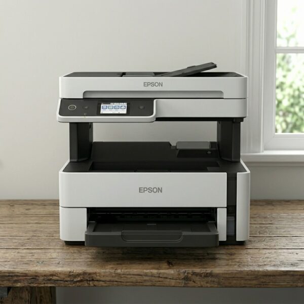 Epson EcoTank M3170 Monochrome Ink Tank Printer - Print, Copy, Scan, Fax, ADF, Auto Duplex, Wi-Fi & Ethernet