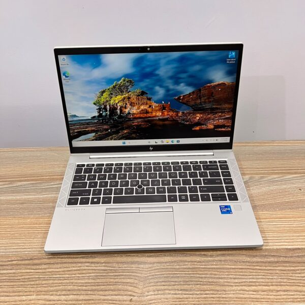 HP EliteBook 840 G8 14-Inch Business Laptop, Intel Core i5 11th Gen, 8GB RAM, 256GB SSD, Intel Iris Xe Graphics, Windows 11 Pro
