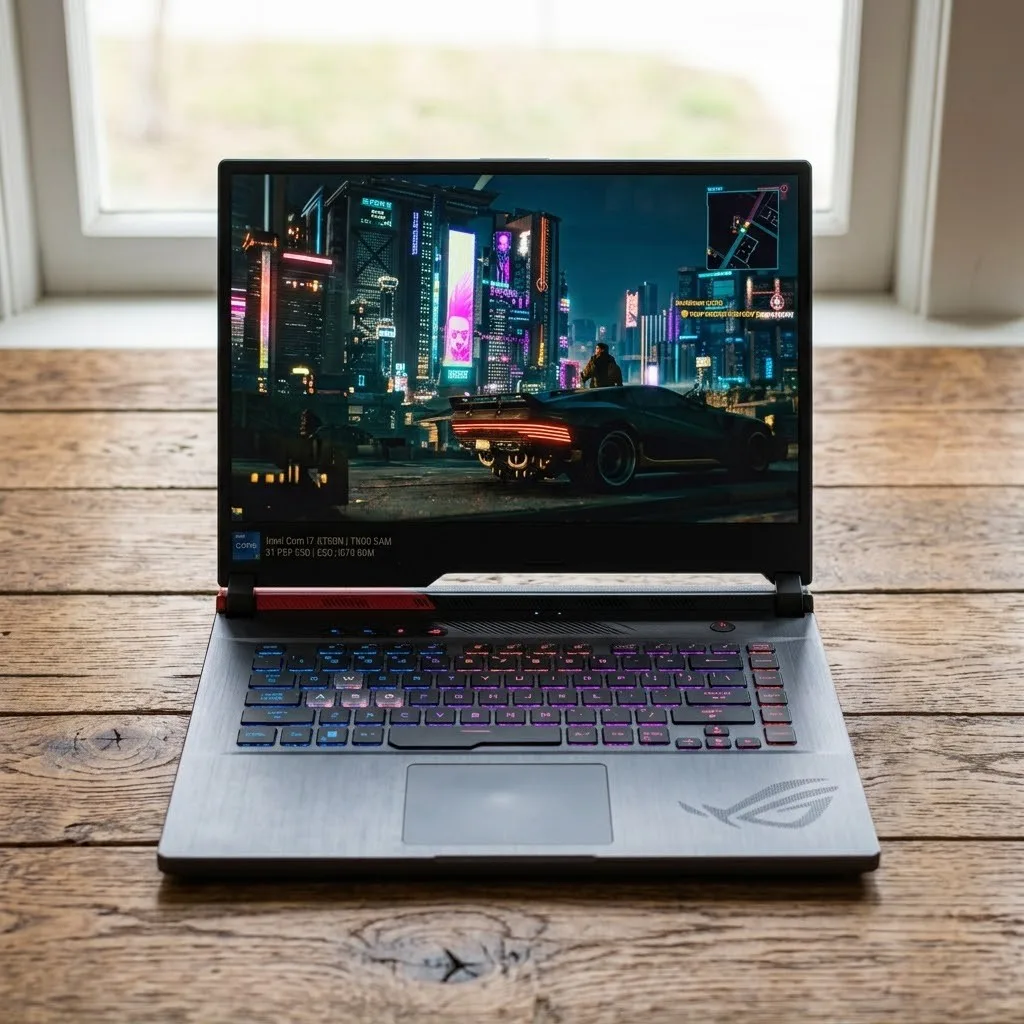 ASUS ROG Strix G15 G512LV 15.6 Inch FHD 144Hz Gaming Laptop Intel Core i7-10875H 16GB RAM 512GB SSD RTX 2060 6GB