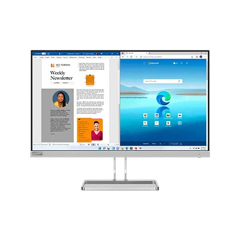 Lenovo L27i-40 27 INCH FHD MONITOR | Monitor | 27-inch Display | Full HD | IPS