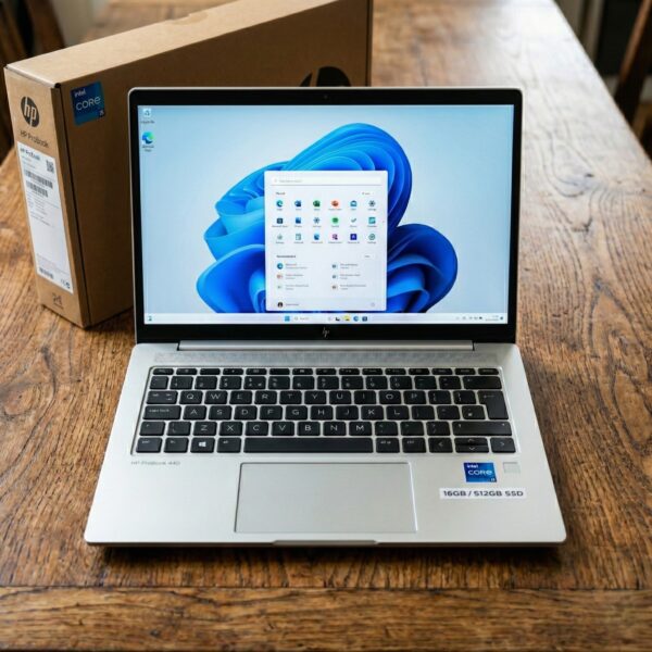 HP PROBOOK 440 G11 14-INCH BUSINESS LAPTOP | Business Laptop | 14-inch FHD | Intel Core Ultra 5 | 8GB RAM | 512GB SSD | Intel Graphics