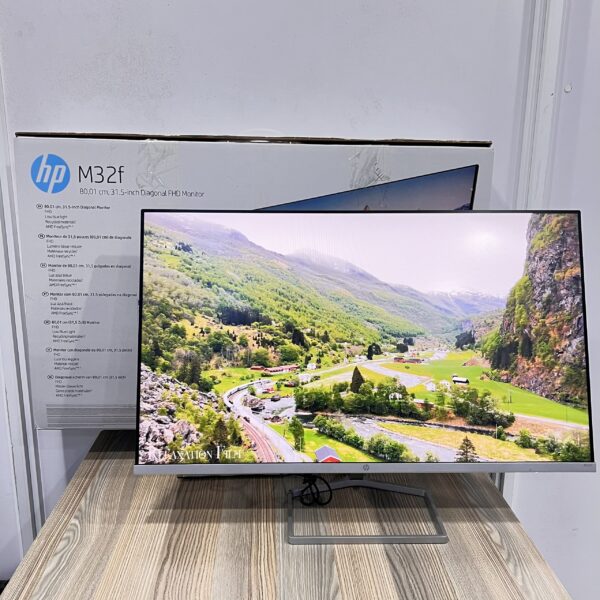 HP M32f 32 Inch Frameless Full HD Monitor 75Hz HDMI VGA