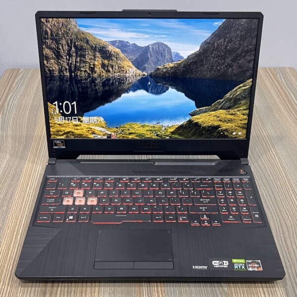 ASUS TUF GAMING FA506 AMD RYZEN 7 4800H 16GB DDR4 RAM 512GB NVME SSD 15.6 INCH FULL HD IPS DISPLAY NVIDIA GEFORCE RTX 3050 4GB 2021 GAMING LAPTOP FOR ESPORTS GAMING VIDEO EDITING STREAMING AND CONTENT CREATION