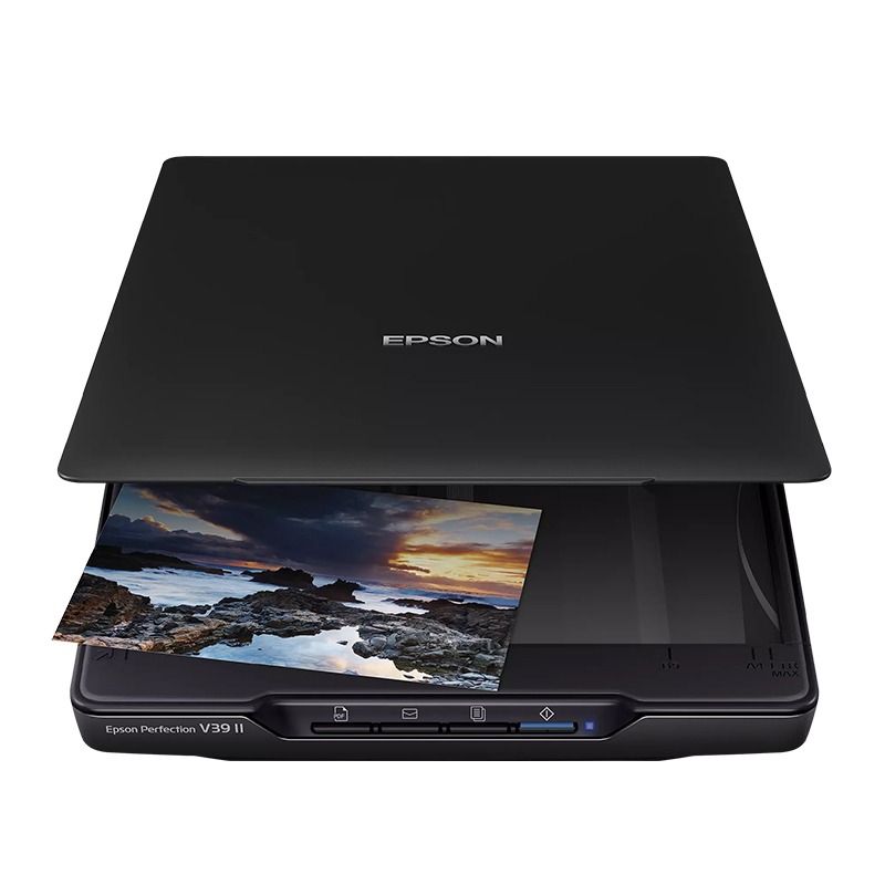 Epson Perfection V39Ii Color Photo And Document Flatbed | All-in-One Printer | Printer Print/Scan | Wi-Fi + USB