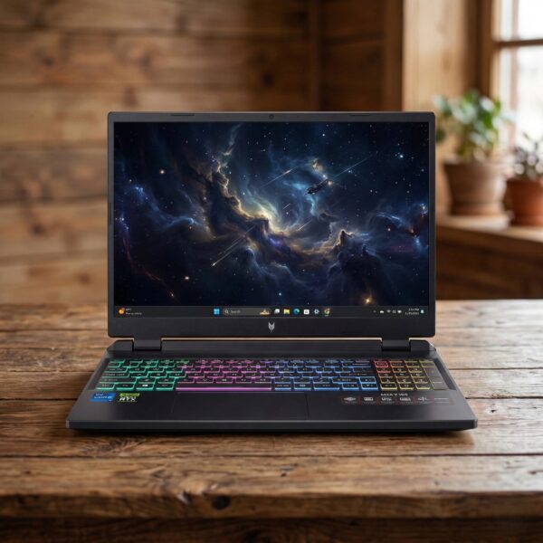 ACER NITRO V 15 INTEL CORE I5 13420H 16GB DDR5 RAM 512GB PCIE GEN4 NVME SSD 15.6 INCH FHD IPS DISPLAY NVIDIA GEFORCE RTX 5050 8GB 2025 GAMING LAPTOP FOR CONTENT CREATION
