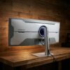 SAMSUNG 49-INCH ODYSSEY OLED G9 G932 GAMING MONITOR | DUAL QHD (5120x1440) | 1800R CURVED DISPLAY | 240HZ REFRESH RATE | 0.03MS RESPONSE TIME | 32:9 ULTRAWIDE | SILVER | Monitor | 32-inch Display | QHD | VA image 3