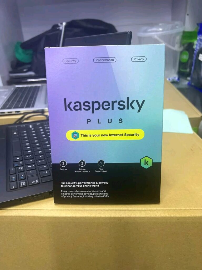 Kaspersky Plus | Internet Security Software | 3 Users